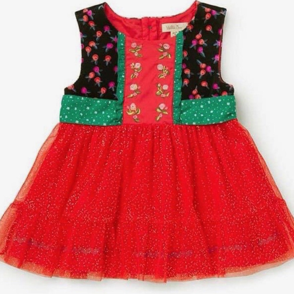 Matilda Jane NWT Girls Caroling Away Top